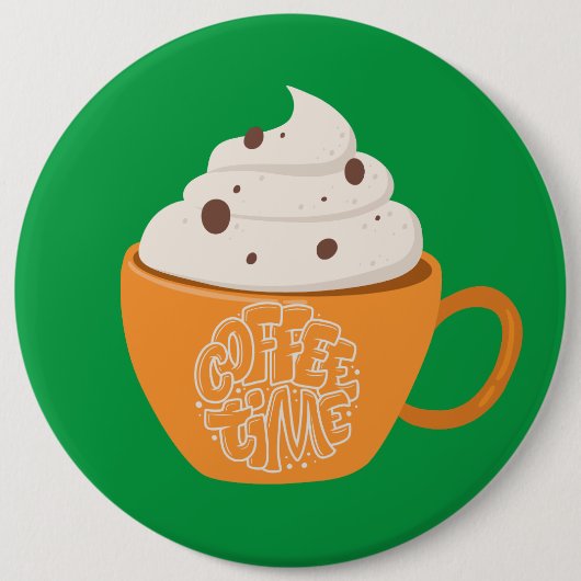 Kaffee Button (Vorderseite)