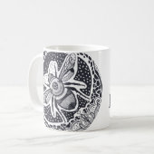 Kaffee Buzz Humble Biene Kaffeetasse (Vorderseite Links)