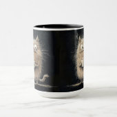 Kaffee Buzz Katze Tasse (Zentrum)