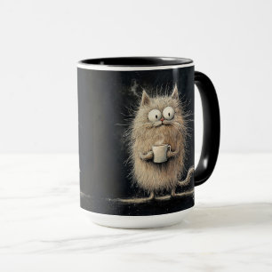 Kaffee Buzz Katze Tasse
