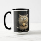 Kaffee Buzz Kitten Tasse (Links)