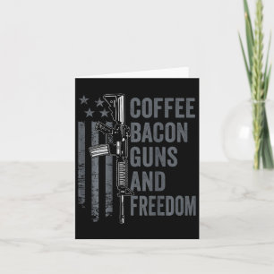 Kaffee Bycon Guns and Freedom - Grillen Grill Pro  Karte