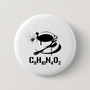 Kaffee C8H10N4O2 Button