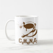 Kaffee C8H10N4O2 Kaffeetasse (Links)