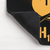 Kaffee C8H10N4O2 Mousepad (Ecke)