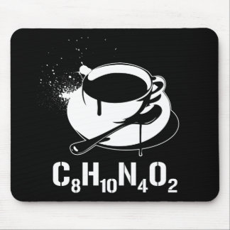 Kaffee C8H10N4O2 Mousepad
