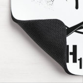 Kaffee C8H10N4O2 Mousepad (Ecke)