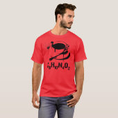 Kaffee C8H10N4O2 T-Shirt (Vorne ganz)