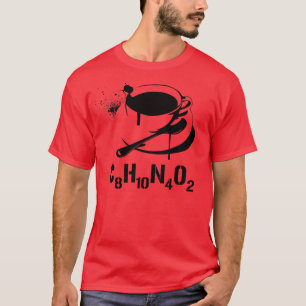 Kaffee C8H10N4O2 T-Shirt