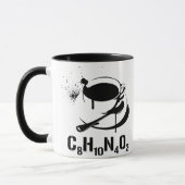 Kaffee C8H10N4O2 Tasse (Links)