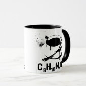 Kaffee C8H10N4O2 Tasse (VorderseiteRechts)