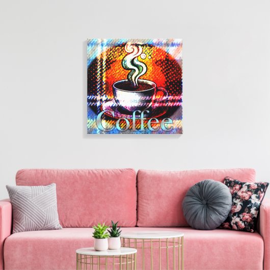 Kaffee Café Java Leinwanddruck (Insitu (Wohnzimmer))