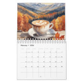 Kaffee, Capaccino, Berge Kalender (Feb 2026)
