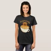 Kaffee Cappuccino Mops T-Shirt (Vorne ganz)