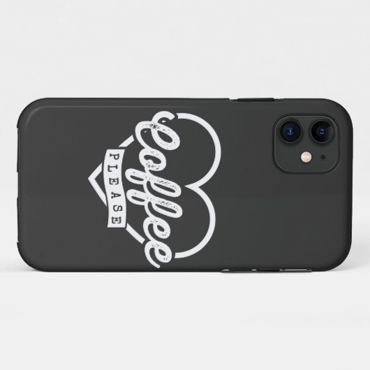 KAFFEE Case-Mate iPhone HÜLLE (Rückseite (Horizontal))