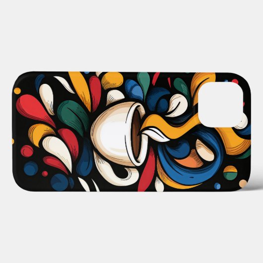 Kaffee Case-Mate iPhone Hülle (Rückseite (Horizontal))