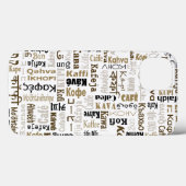 Kaffee Case-Mate iPhone Hülle (Rückseite (Horizontal))