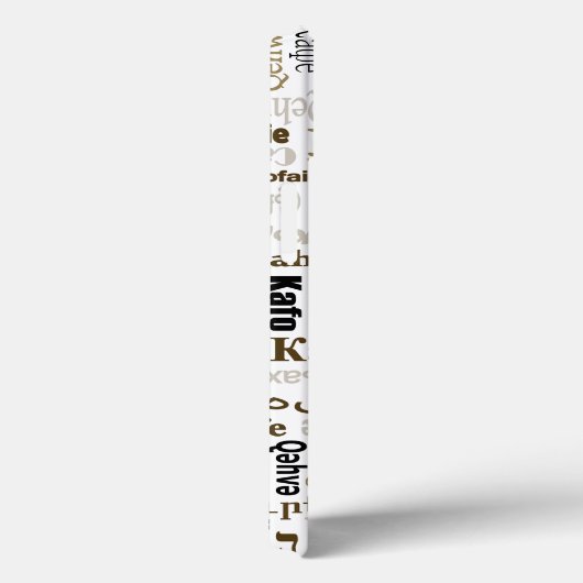 Kaffee Case-Mate iPhone Hülle (Rückseite / Rechts)