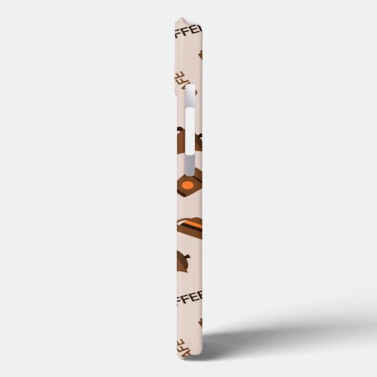 Kaffee Case-Mate iPhone Hülle (Rückseite / Links)