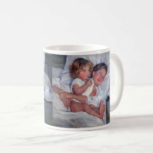 Kaffee: cassatt breafast in Bett 1 Kaffeetasse (VorderseiteRechts)
