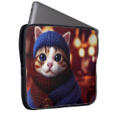 KAFFEE CAT ART LAPTOP SLEEVE (Vorne Rechts)
