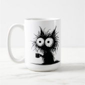 Kaffee Cat coffee Tasse 15 oz (Links)