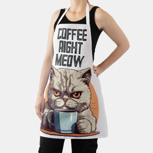 KAFFEE CAT-FUNNY KÜCHE SCHÜRZE (InSitu)