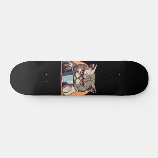 KAFFEE CAT-SKATEBOARD SKATEBOARD (Horizontal)