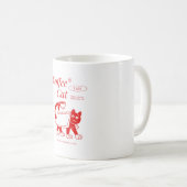 Kaffee Cat Tasse (VorderseiteRechts)