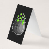 Kaffee Cauldron Visitenkarte Zeichen Visitenkarten (Vorderseite)