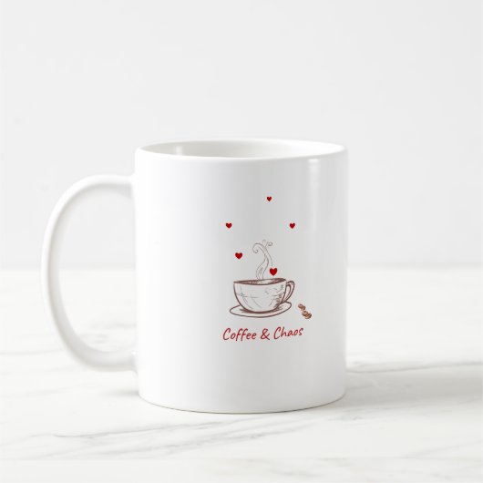 Kaffee & Chaos Kaffeetasse (Links)