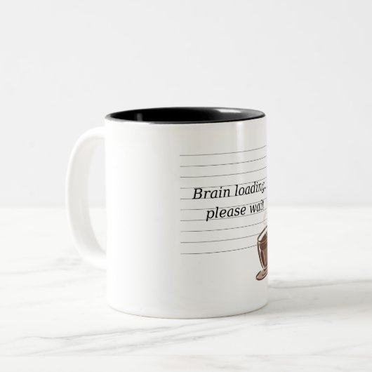 Kaffee & Chaos Tasse (Vorderseite Links)
