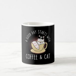 Kaffee Chat Sprichwort Kaffeetasse