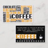 Kaffee (Chat) Treuekarte (Vorne/Hinten)