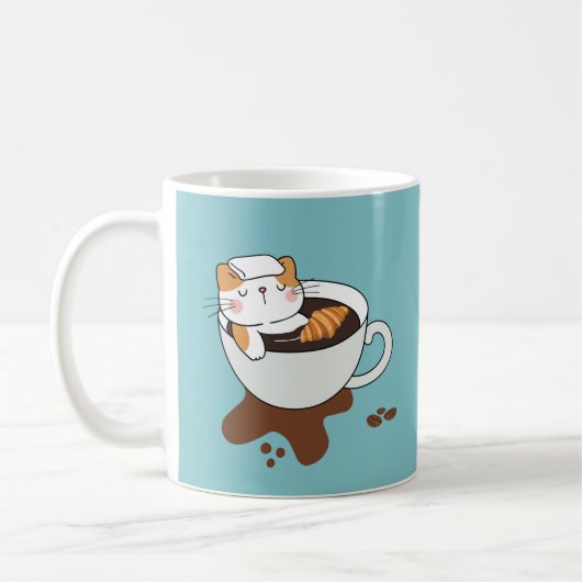 Kaffee Chat Wellness-Center Kaffeetasse (Links)