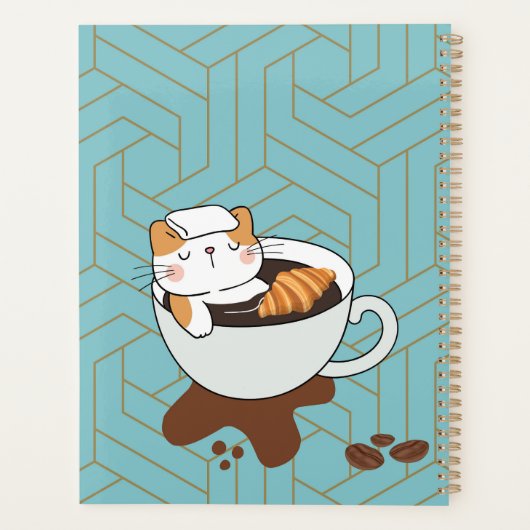 Kaffee Chat Wellness-Center Planer (Rückseite)