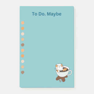 Kaffee Chat Wellness-Center Post-it Klebezettel