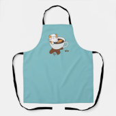 Kaffee Chat Wellness-Center Schürze (Vorderseite)