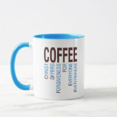 Kaffee Christlich Akronym Tasse (Links)