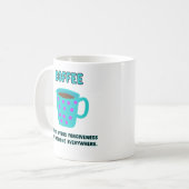 Kaffee Christlich Kaffeetasse (Vorderseite Links)