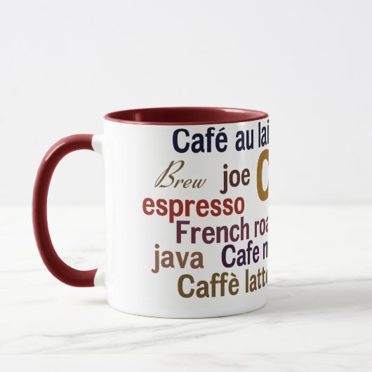 Kaffee Cloud Tasse (Links)