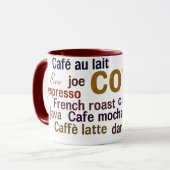 Kaffee Cloud Tasse (Vorderseite Links)