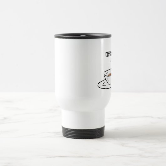 Kaffee, coffeeholic - Tasse (Mittel)