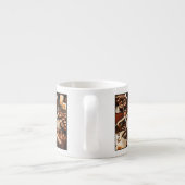 Kaffee-Collage Espressotasse (Rückseite)