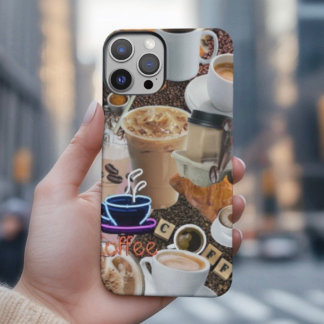 Kaffee Collage Handy Case