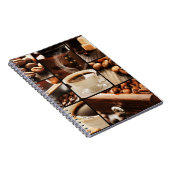 Kaffee-Collage Notizblock (Rechte Seite)