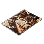 Kaffee-Collage Notizblock (Linke Seite)