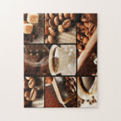 Kaffee-Collage Puzzle (Vertikal)