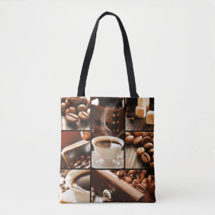 Kaffee-Collage Tasche