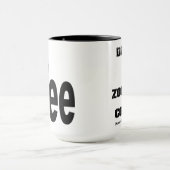 Kaffee-Cousins Tasse (Zentrum)